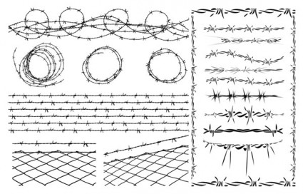 425x272 Barbed Wire Vector Free Vectors Ui Download