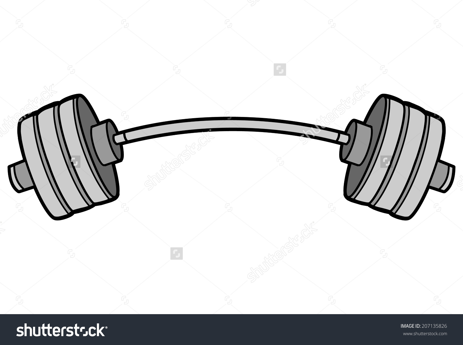 1500x1118 Barbell Clip Art