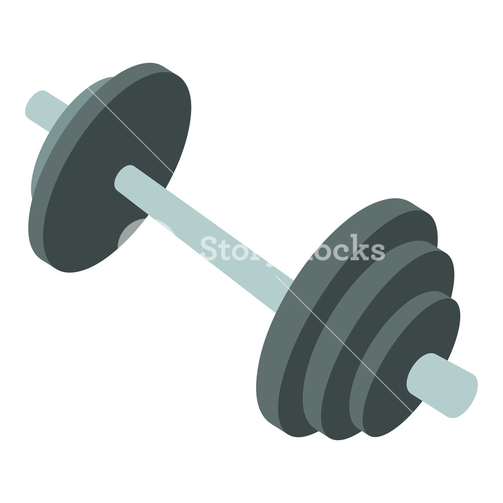 1000x1000 Barbell Icon Cartoon Illustration Of Barbell Vector Icon For Web