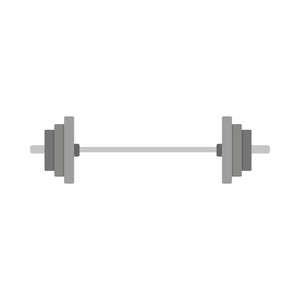 300x300 Barbell Vector Gym Weight Fitness Icon Equipment Isolated Workout