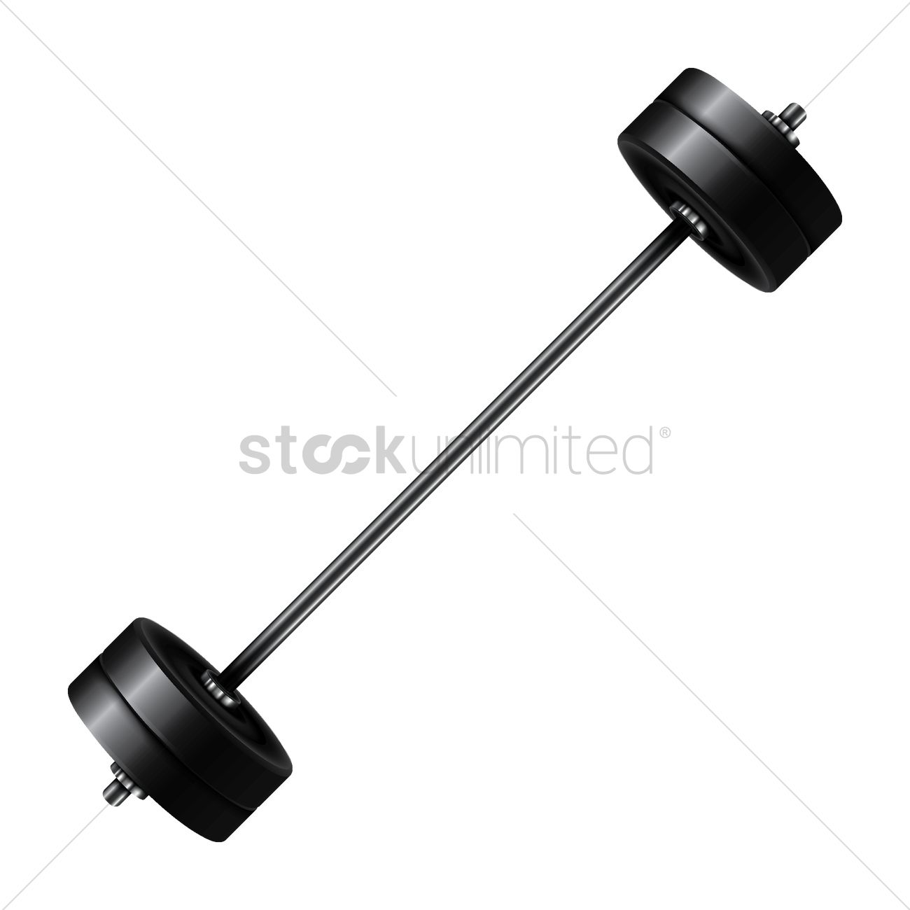 1300x1300 Barbell Vector Image