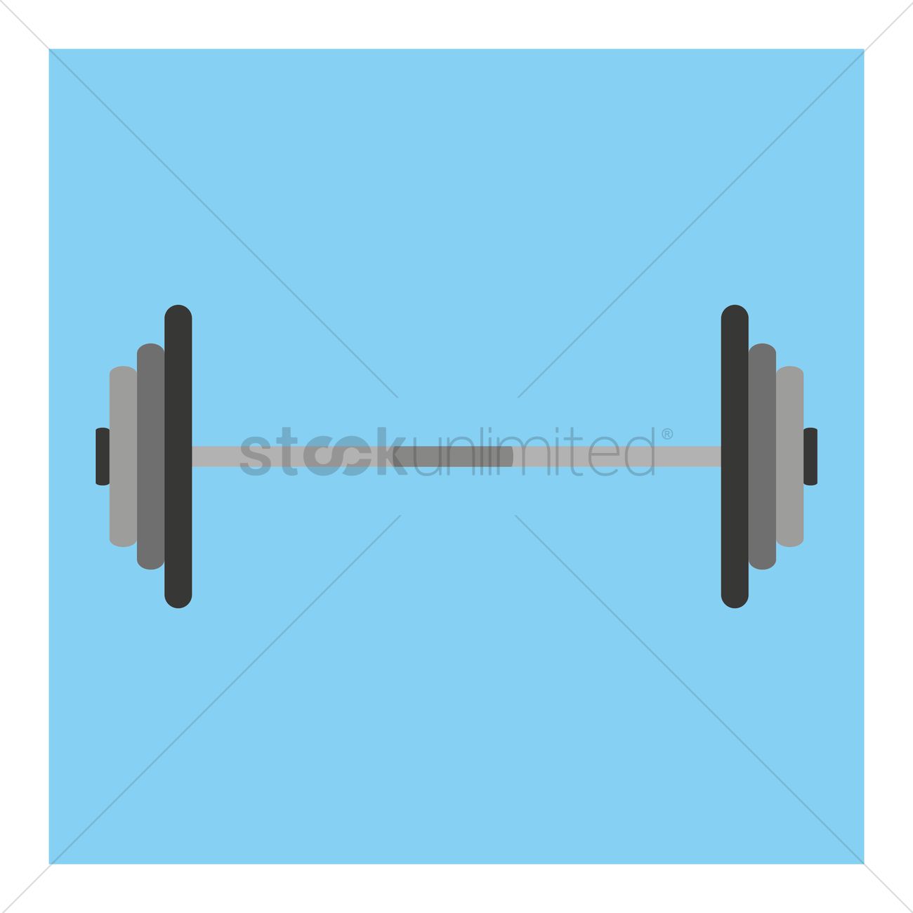 1300x1300 Free Barbell Vector Image