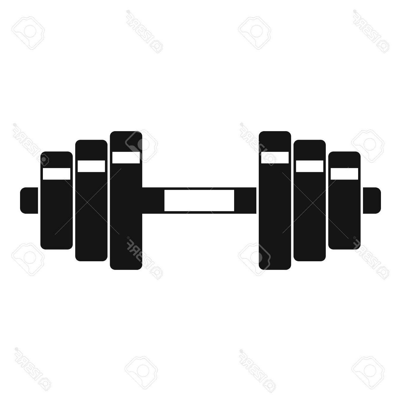 1300x1300 Unique Barbell Vector Cdr Free Vector Art, Images, Graphics