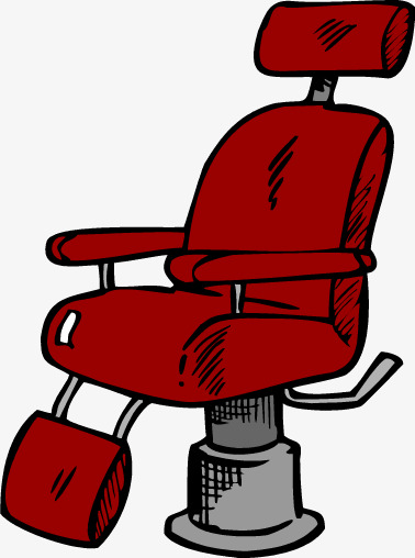 378x508 Barber Chair Clipart