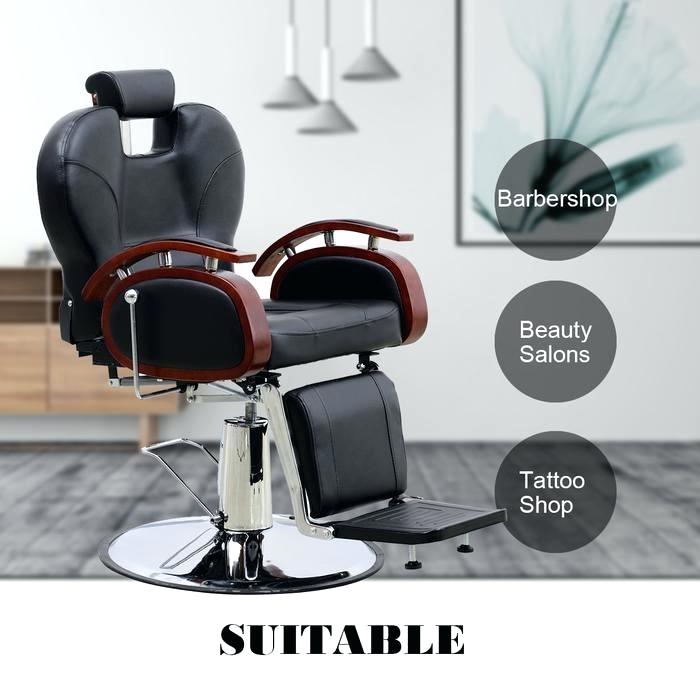 700x700 Hydraulic Recline Barber Chair Salon Beauty Spa Styling Barbershop