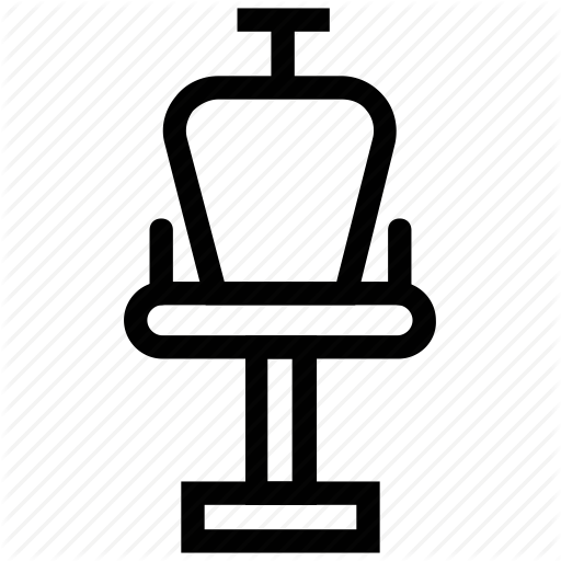 512x512 Barber Chair Vector Png