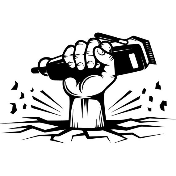 570x570 Huge Collection Of 'hair Clippers Drawing' Download More Than