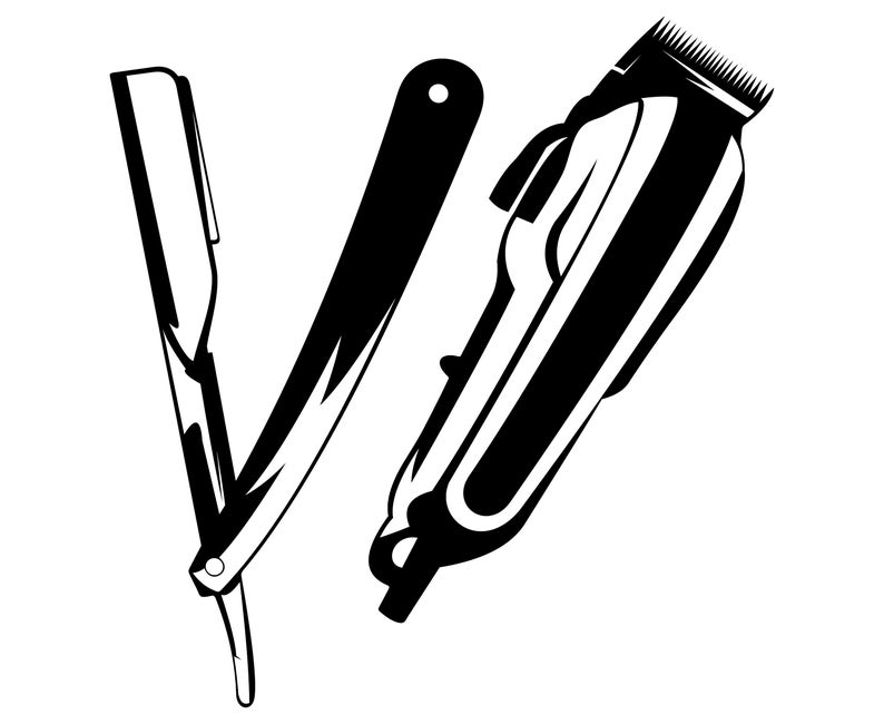 Barber Clippers Vector at Collection of Barber