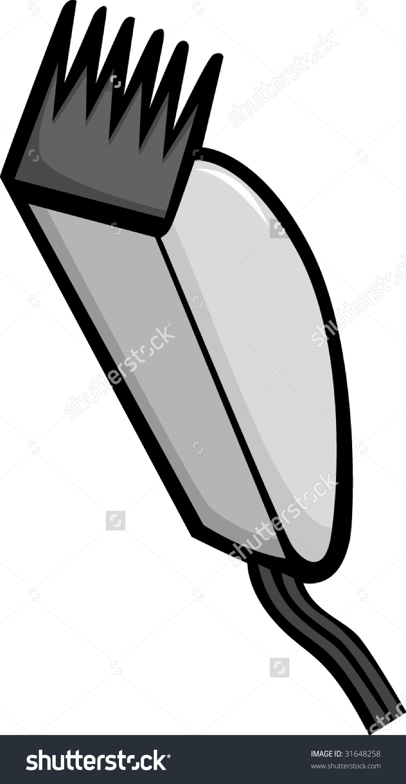 829x1600 Barber Shop Clippers Clipart