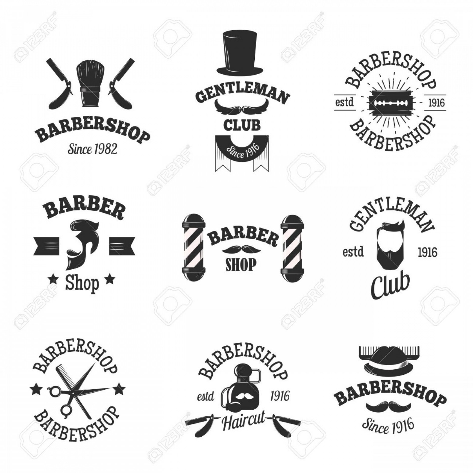 Barber Vector Logo Soidergi 1872x1872 Barber Vector Logo Soidergi