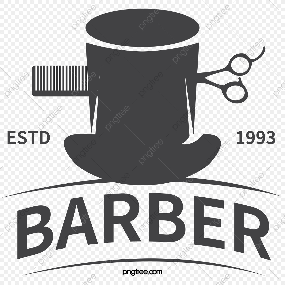 1200x1200 Vector Barber Shop Logo, Vector, Decoration, Barber Shop Logo Png