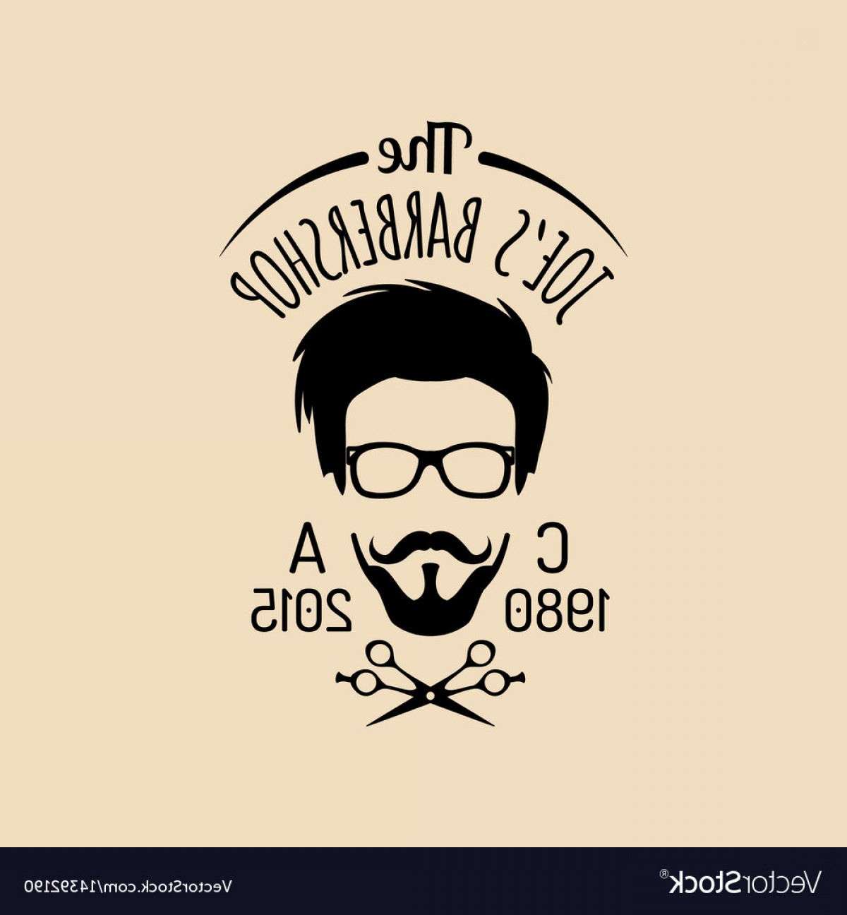 1200x1296 Vintage Hipster Barbershop Logo Vector Cqrecords