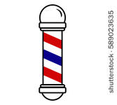 167x150 Barber Pole Vector Images In Collection