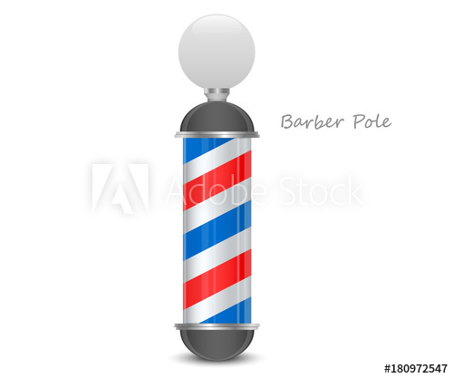 500x417 Barber Pole Vector