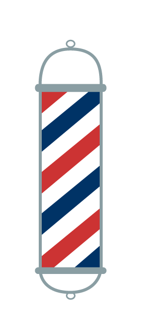 306x660 Free Vector Barber Pole! Janey Bloggins