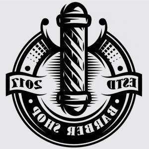 300x300 Template For Barber Pole On The Topic Of Barber Vector Soidergi