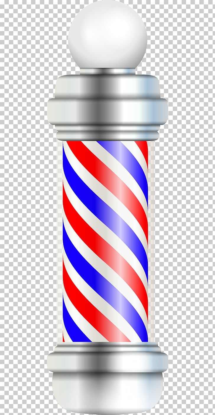 Barbers Pole Barbershop Hairdresser, Color Rotating Column, Gray 728x1402 Barbers Pole Barbershop Hairdresser, Color Rotating Column, Gray