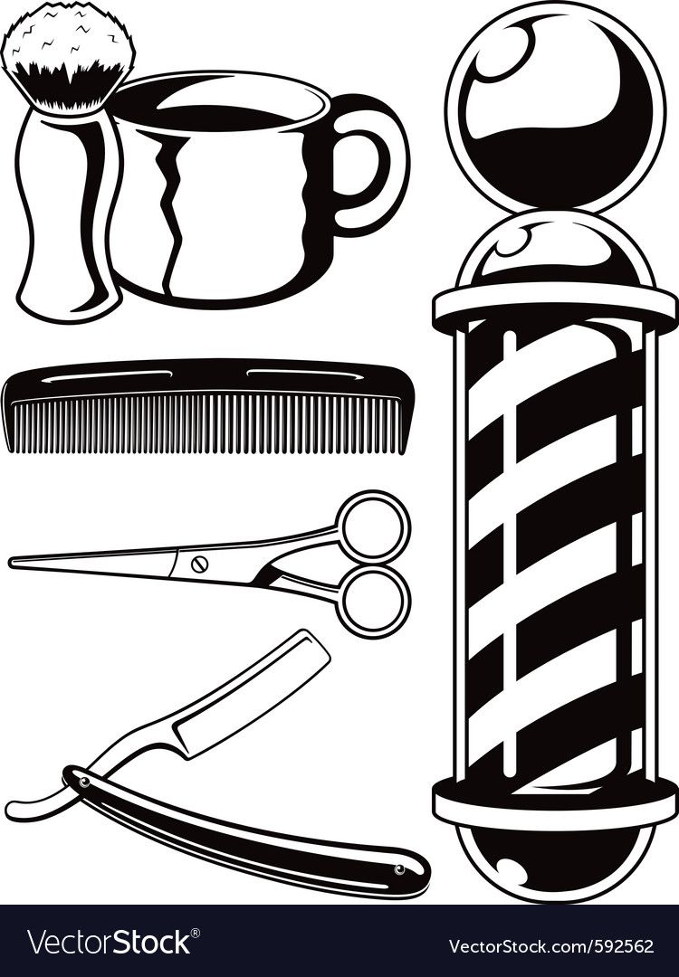 Barbershop Royalty Free Vector Image 750x1080 Barbershop Royalty Free Vector Image