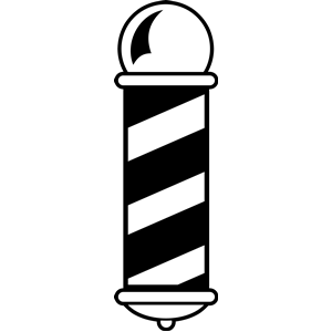 Barber Pole Vector 300x300 Barber Pole Vector