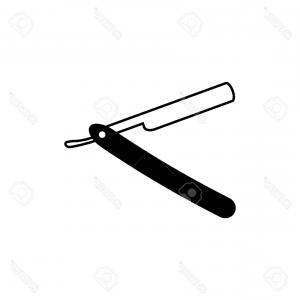 300x300 Vintage Barber Shop Shaving Straight Razor Vector Soidergi