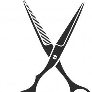 300x300 Photostock Vector Flat Scissors Vector Black On White Background