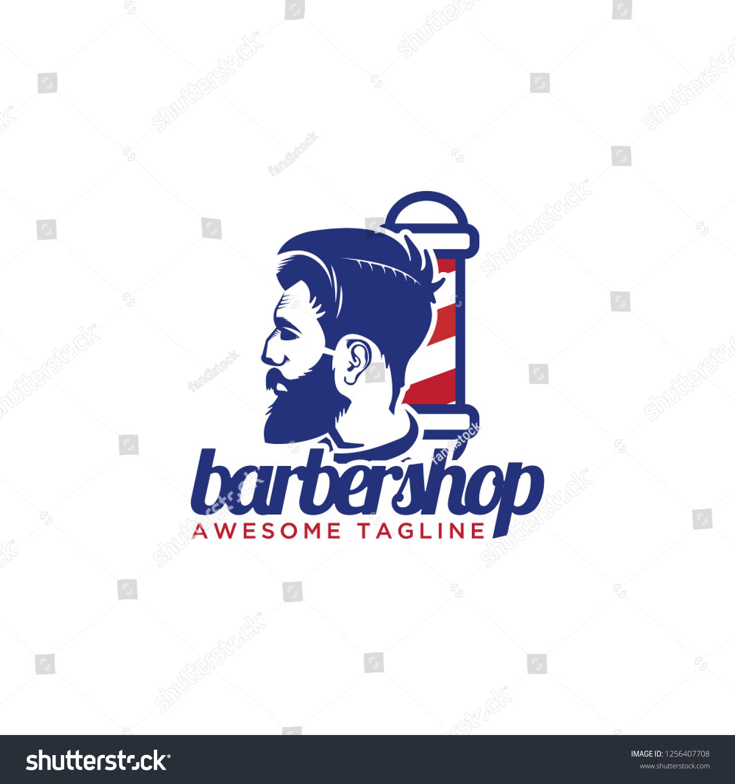 Gentlemen Barber Shop Logo Design Inspiration 1500x1600 Gentlemen Barber Shop Logo Design Inspiration