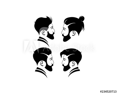 Vintage Barber Shop Logo Vector 500x400 Vintage Barber Shop Logo Vector
