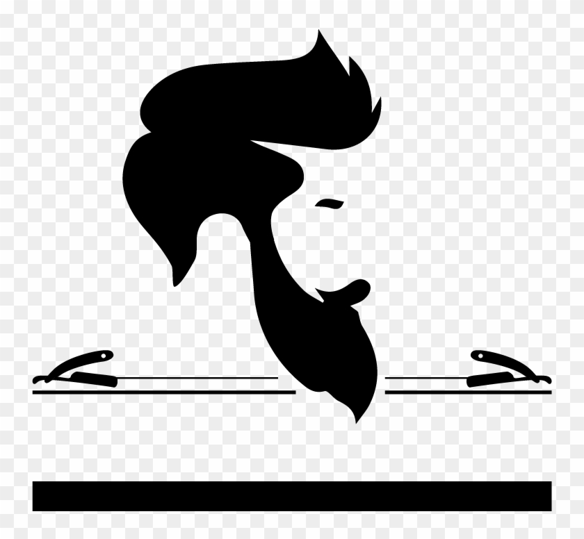 Barber Shop Logo Color Vector In Background Transparent 840x776 Barber Shop Logo Color Vector In Background Transparent