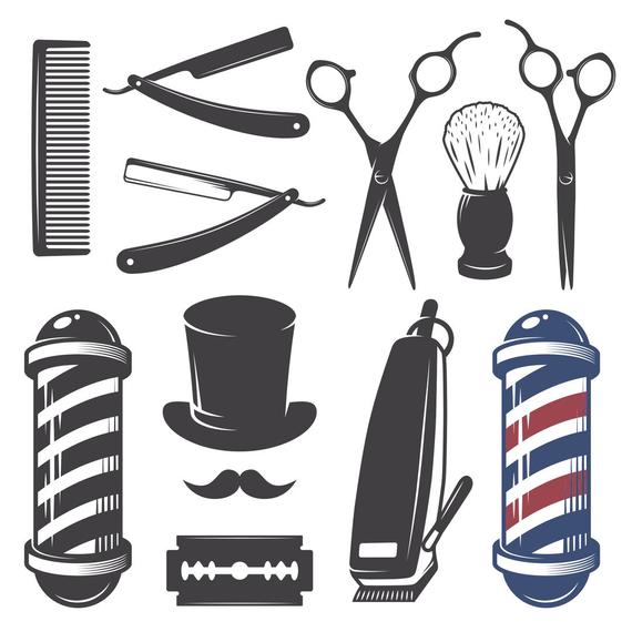 Barber Shop Pole Vector at Vectorified.com | Collection of Barber Shop ...