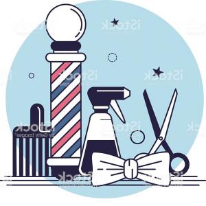 300x300 Graffiti Barber Shop Pole Vector Handandbeak