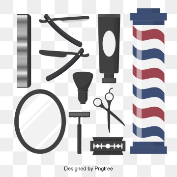 360x360 Barber Vector, Free Download Barber Shop, Barber Tools, Barber Man