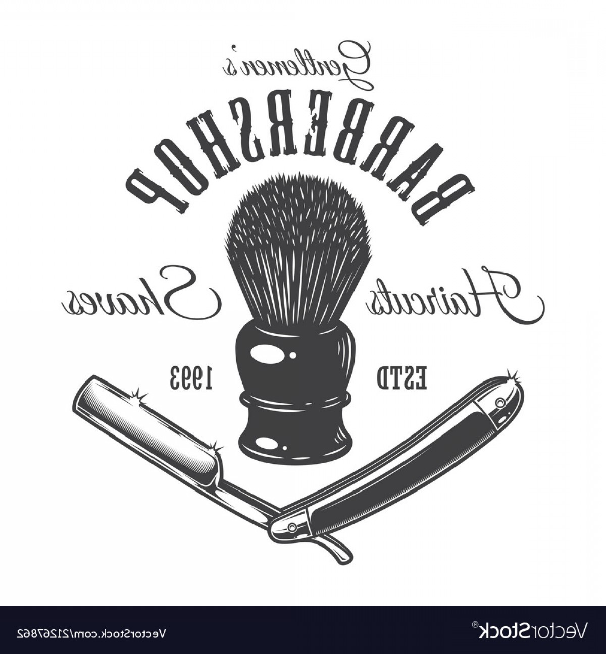 1200x1296 Vintage Barber Shop Logo Concept Vector Newwaysys