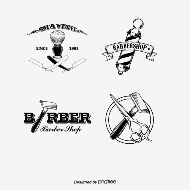 640x640 Barber Tools Png Images Vector And Free Download