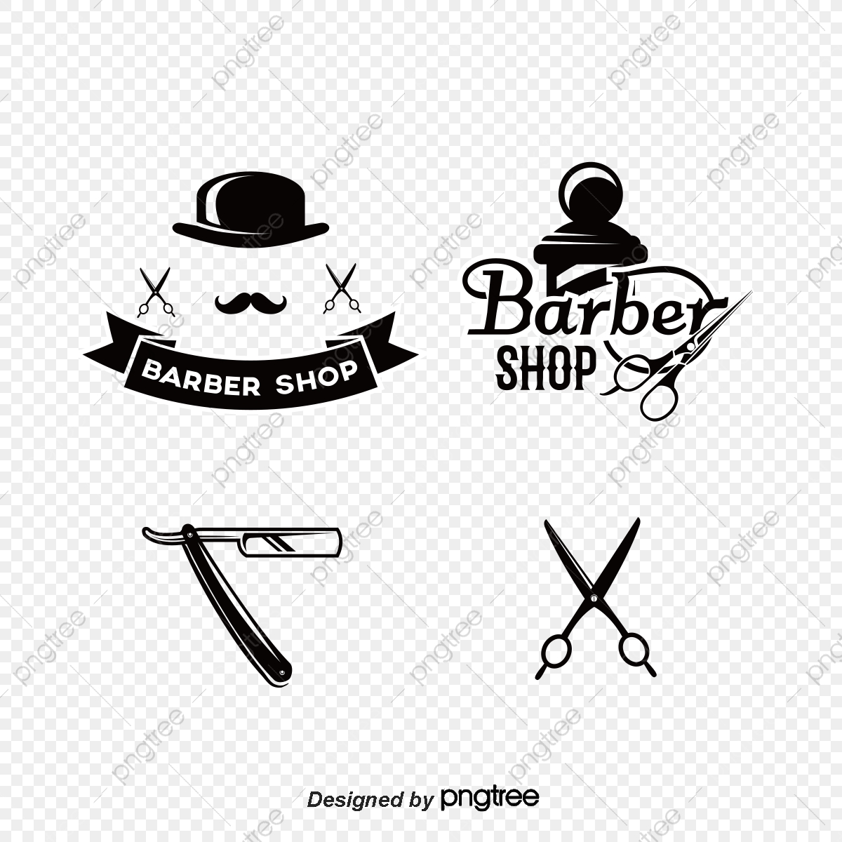 1200x1200 Barber Shop Tools And, Barber Vector, Shop Vector, Tools Vector