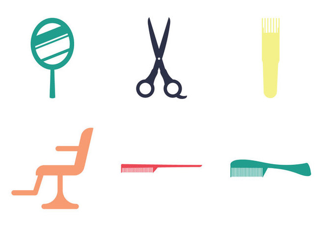 632x443 Free Barber Tools Vector Illustration Free Vector Download