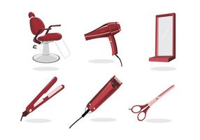 286x200 Barber Tools Free Vector Art