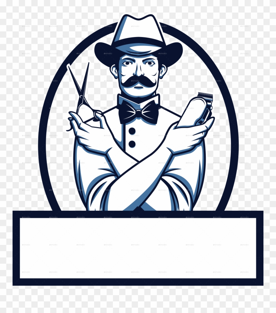 880x997 Barbershop Vector Barber Man Clipart