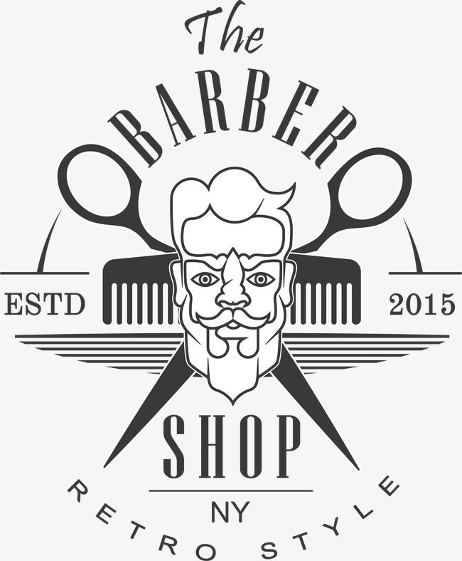 650x788 Black Barber Shop Sign, Black Vector, Barber Vector, Shop Vector