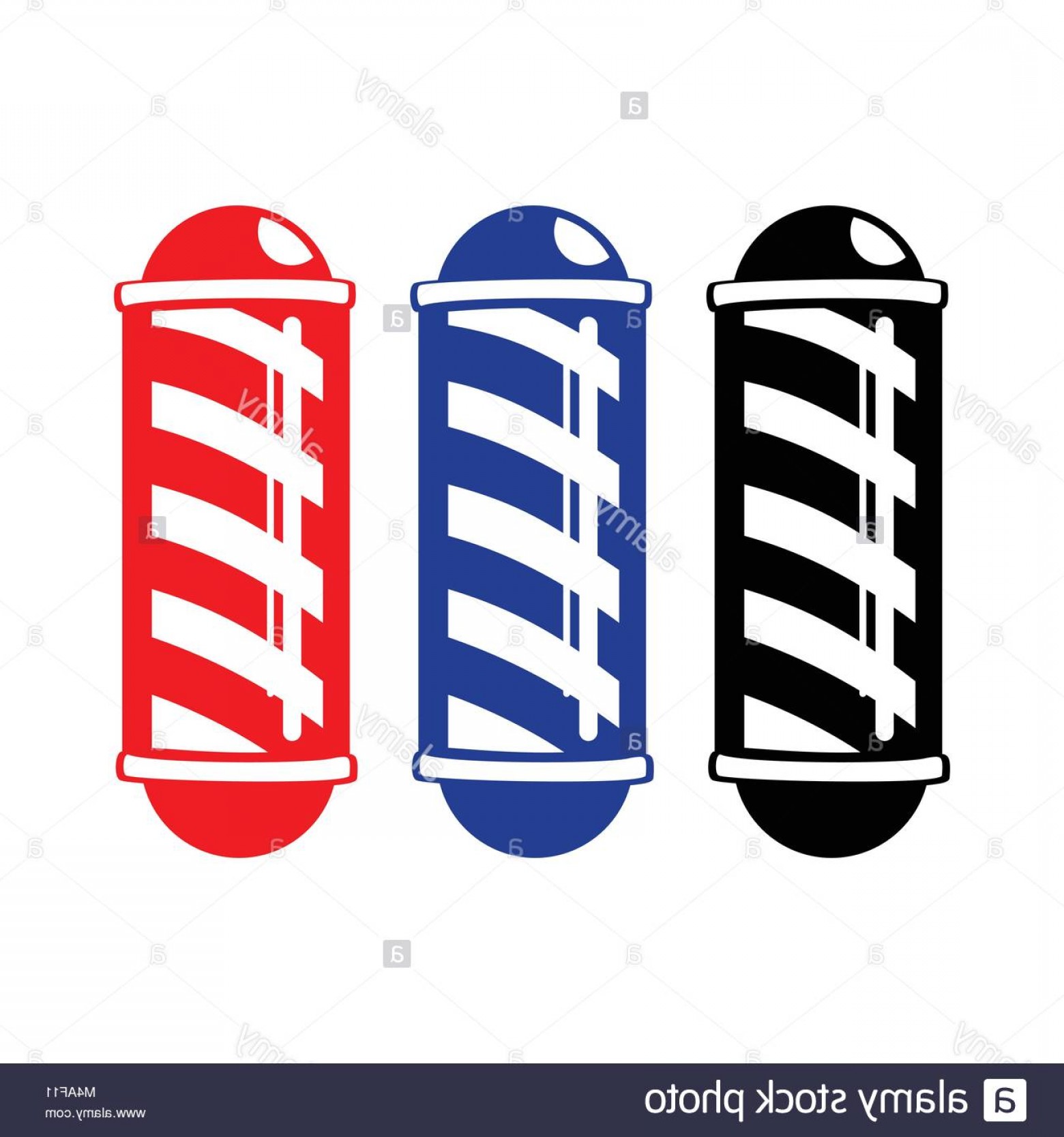 1560x1668 Stock Photo Monotone Barbers Poles Symbol Vector Graphic Design