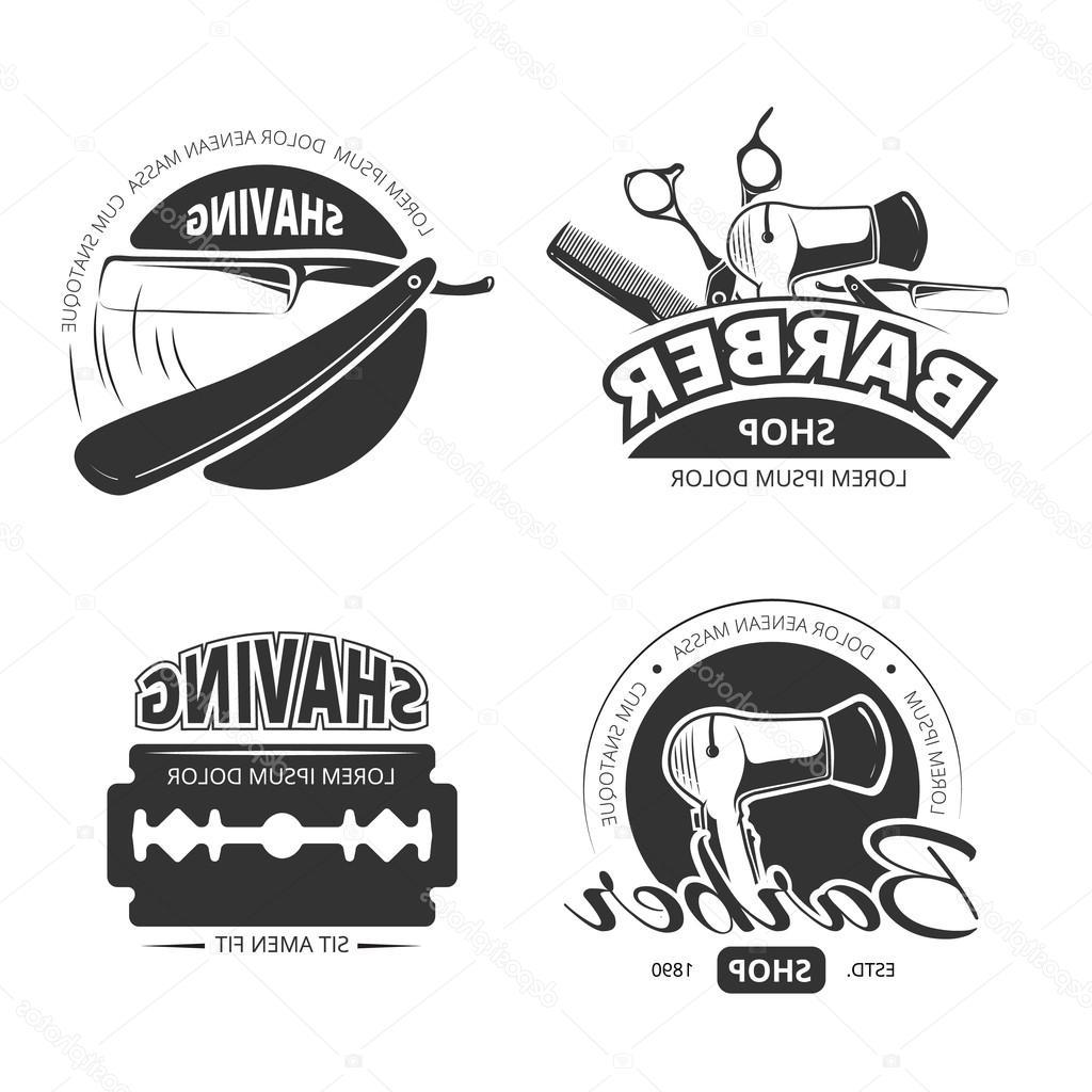 1024x1024 Top Barber Vector Logo Drawing Free Vector Art, Images, Graphics
