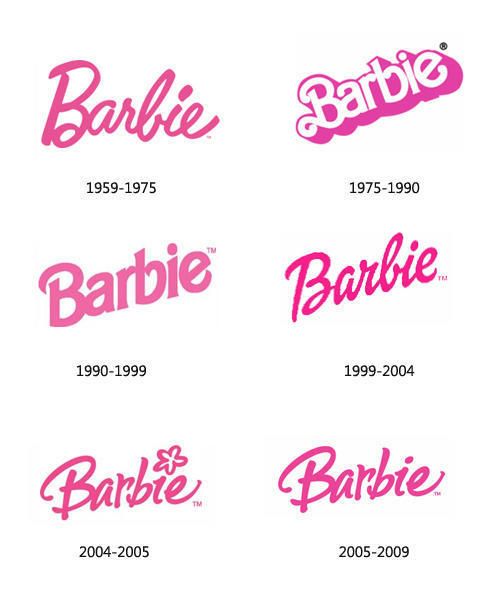 500x600 Barbie Iron On Logos