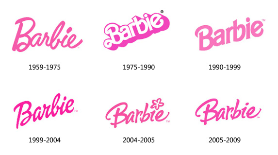 barbie logo old