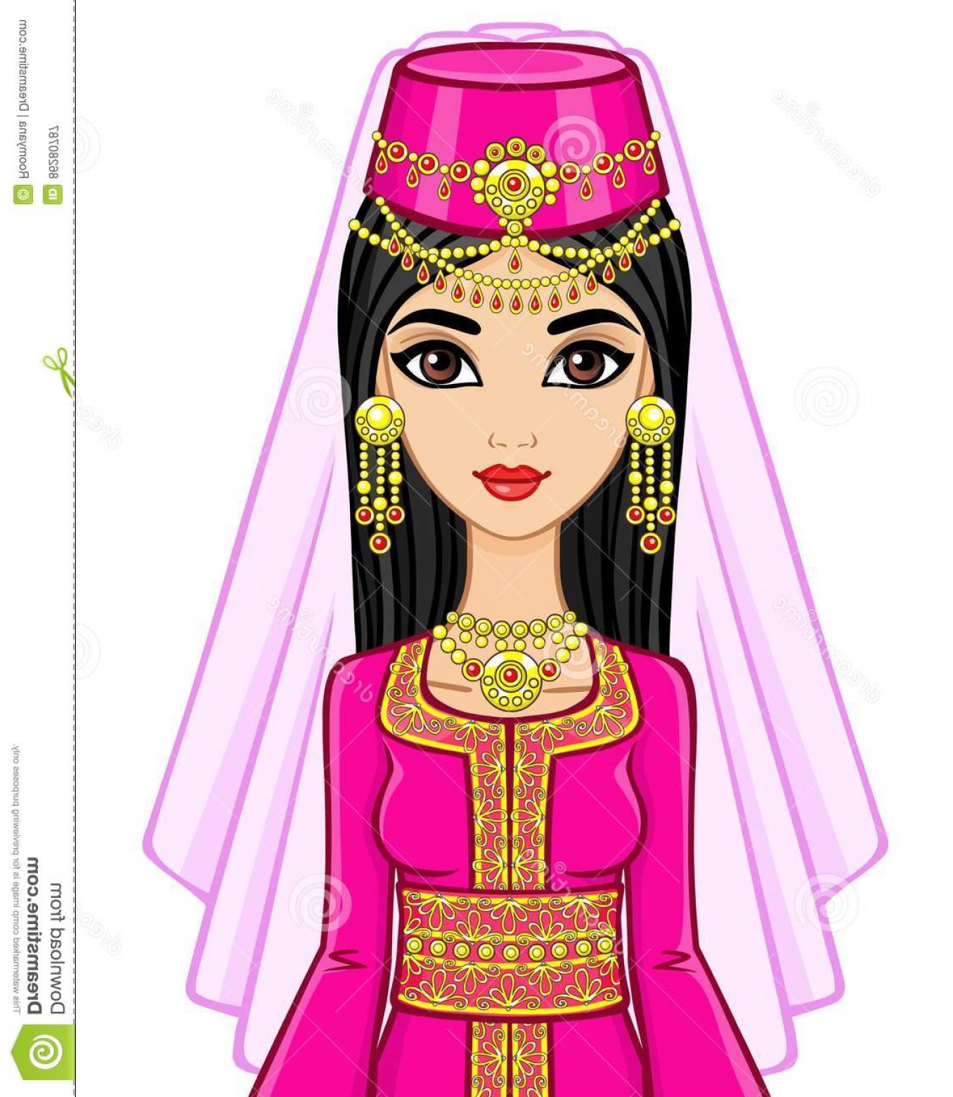 1356x1560 Barbie Hair Bow Vector Geekshirts