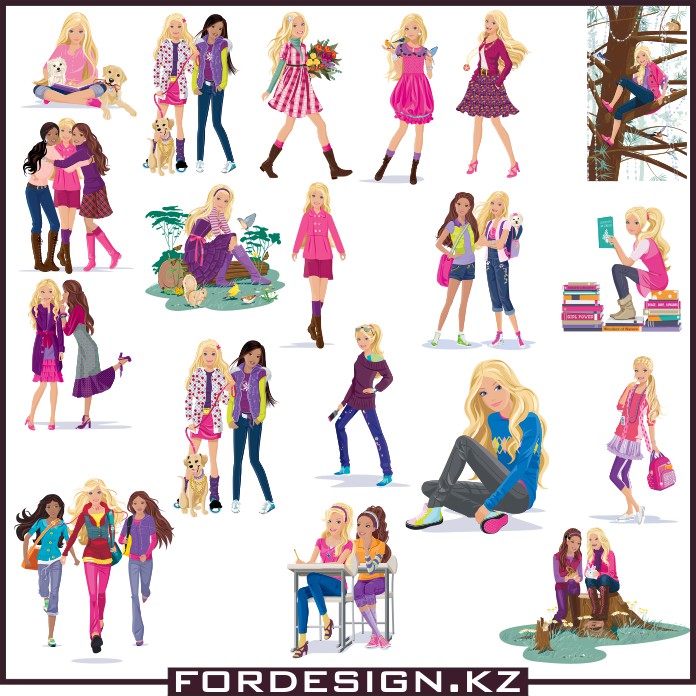 696x696 Barbie Vector Download Pictures Of Barbie Beautiful Pictures For Free