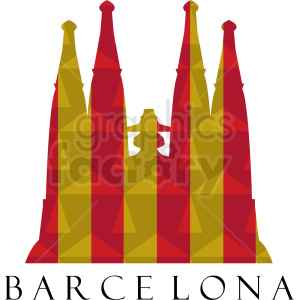 300x300 Barcelona Vector Design Clipart Royalty Free Gif, Png