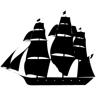 332x332 Vectores De Barco A Velas