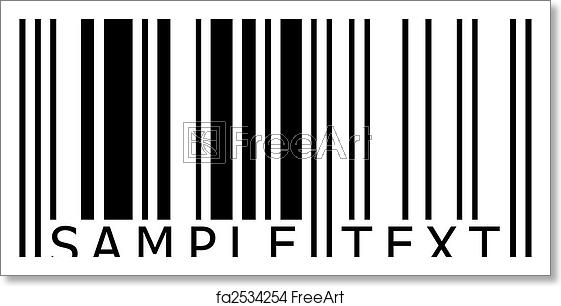 561x306 Free Art Print Of Sample Text Barcode Sample Text Barcode