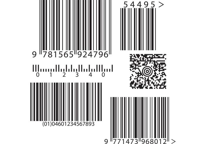 700x490 Barcode Vector