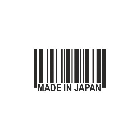 458x458 Made In Japan Barcode Vinyl Decal Sticker Vector Free Vector