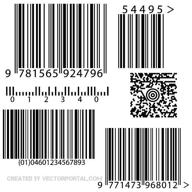 660x660 Barcode Vectors